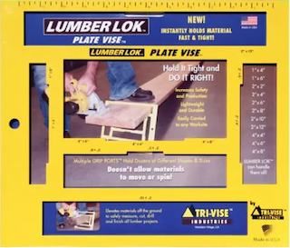 Rack-A-Tiers Lumber Lok Plate Vise