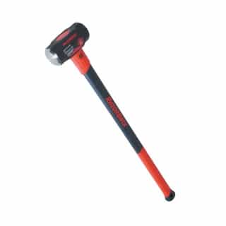 Razor-Back Sledge Hammer w/ 34-in Fiberglass Handle, 8 lb Head