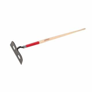 10-in Forged Mortar Hoe w/ 66-in Hardwood Handle