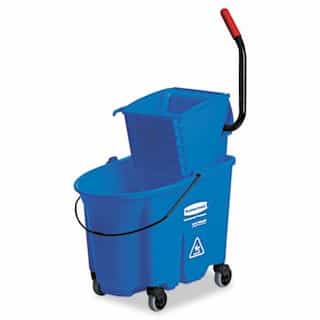 Rubbermaid WakeBrake Blue 35 qt. Color-Coded Combos