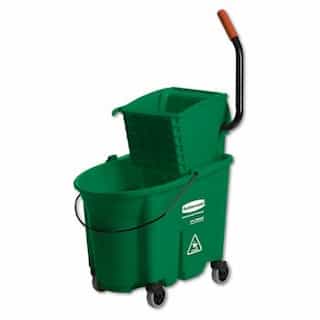 Rubbermaid WakeBrake Green 35 qt. Color-Coded Combos