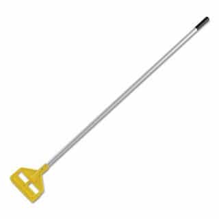 Rubbermaid Yellow/Gray 60 in. Side Gate Antimicrobial Aluminum Handles