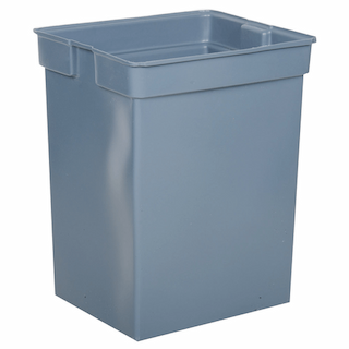 Rubbermaid Gray Commercial Glutton Rigid Liner