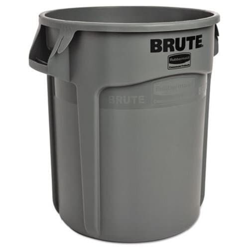 Rubbermaid Brute Gray Round 10 Gal Container