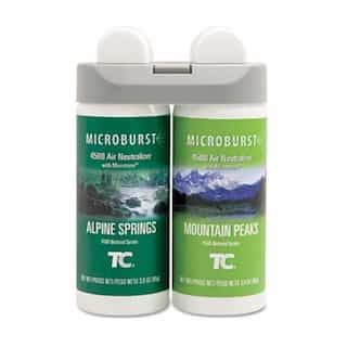 Rubbermaid Microburst Duet Refill,Alpine Spring/Mountain Peaks