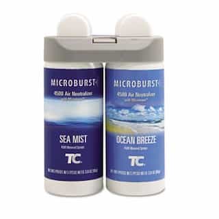 Microburst Duet Refill, Ocean Breeze/ Sea Mist