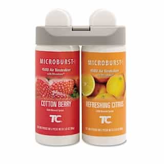 Microburst Duet Refill, Cotton Berry/Refreshing Citrus