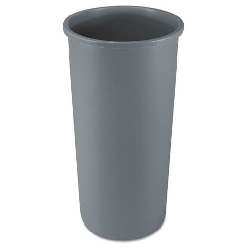 Rubbermaid Untouchable Gray 22 Gal Round Container