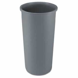 Rubbermaid Untouchable Gray 22 Gal Round Container