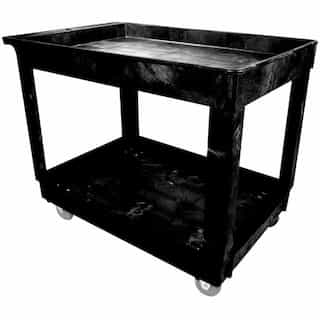 2 Shelf Utility Cart with 4'' Casters