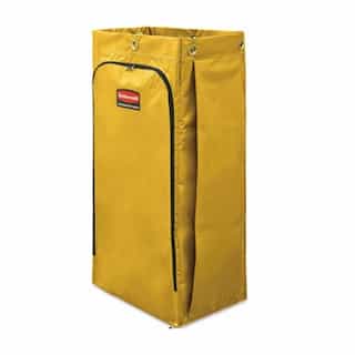 Rubbermaid Yellow Janitor Cart 34 Gal Replacement Bag