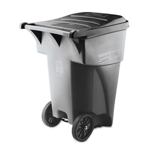 Rubbermaid Brute Gray 95 Gal Rollout Container