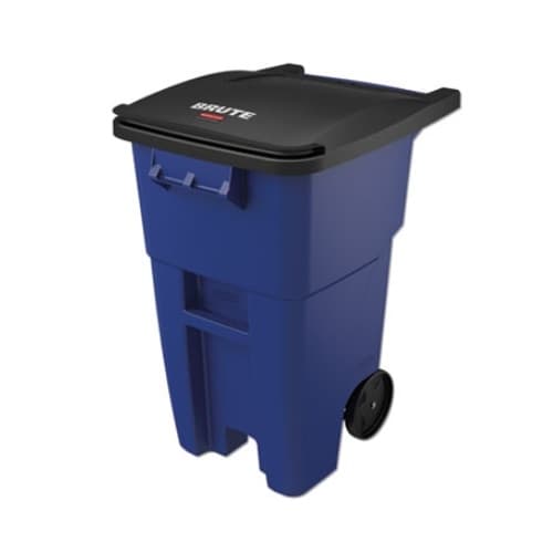 Rubbermaid Brute Blue 50 Gal Rollout Container