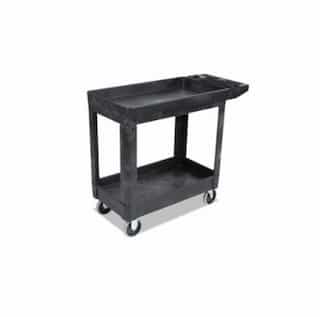 Rubbermaid Black Heavy-duty Ultility Rolling Cart Rated for 500 Pounds