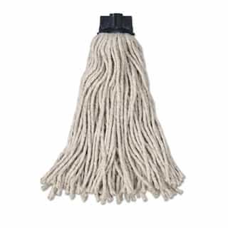 White, Cotton Replacement Mop Head For Mop/Handle Combo