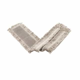 White, Blended Yarn Cut End Dust Mop Heads-24 x 5