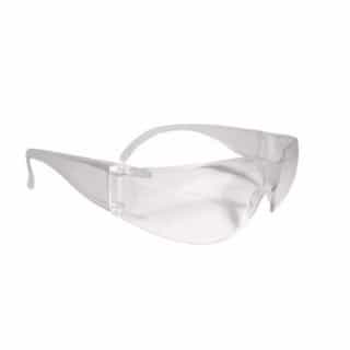 Mirage&trade; Safety Glasses, Clear Frame & Lens