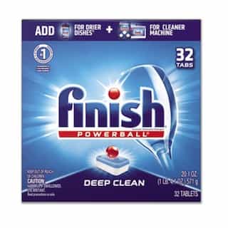 Finish Electrasol Power Ball Dishwashing Detergent-23-oz