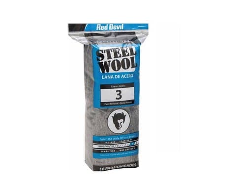 Professional Coarse #3 Steel Wool for Paint Removal