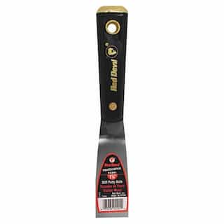 Professional Series 1-1/2'' Putty Knife with Solid Steel Head and Comfort Grip Handle