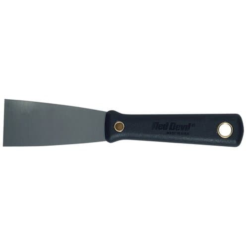 Red Devil 1.5'' Stiff Putty Knife with Rust Resistant High Carbon Steel Blade