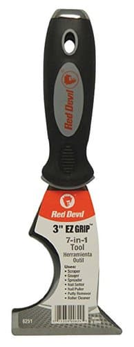 Red Devil EZ Grip 7-in-1 Multi-Purpose Painter's Tool