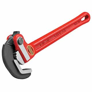 Ridgid 18'' Aluminum Pipe Wrench with Rapid Ratcheting Action