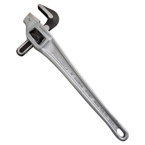 18'' Aluminum handle Offset Pipe Wrench