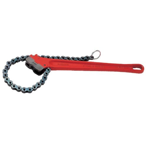 Light Duty Chain Wrench with Forged Alloy Steel Jaw, 15 3/4-in Chain