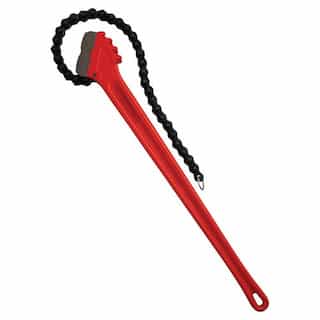 Ridgid Heavy Duty Chain Wrench with Double Jaw, 29-in Chain