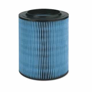 Ridgid High Efficiency Pleated Paper Vacuum Filter for 6-20 Gallon Wet/Dry Vacs