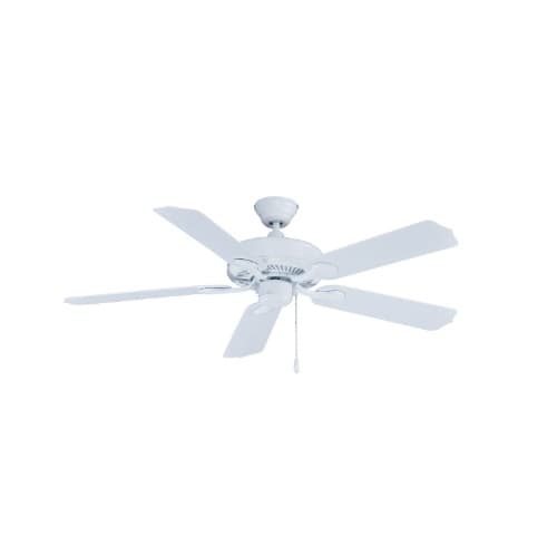 Royal Pacific 52-in 56W Sunset Ceiling Fan, 5-White Blades, White