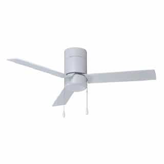 15W 52-in Sabio Ceiling Fan w/ LED Kit, 3-Blade, 90CRI, 3000K, OB/WT