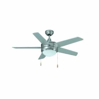 Royal Pacific 44-in 49W Mirage II Ceiling Fan w/ LED Kit, 4-White Blades, White
