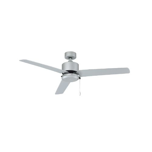 Royal Pacific 52-in 51W Aldea VII Ceiling Fan, 3-Pewter Blades, Brushed Pewter
