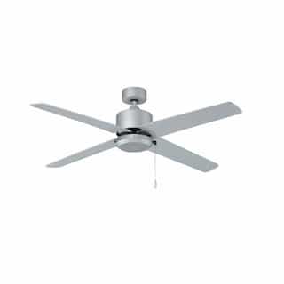 Royal Pacific 52-in 51W Aldea VIII Ceiling Fan, 4-Pewter Blades, Brushed Pewter