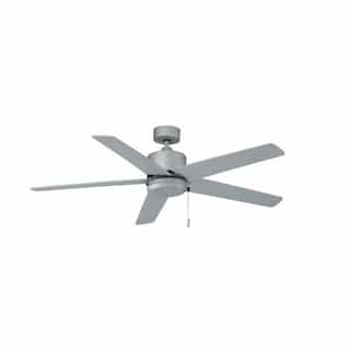 Royal Pacific 52-in 50W Aldea IX Ceiling Fan, 5-Pewter Blades, Brushed Pewter