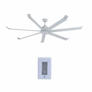 Royal Pacific 70-in 40W Arctic II Ceiling Fan, 7-White Blades, White