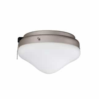 9W Ceiling Fan Light Kit, E26, Dimmable, 3000K, Oil Rubbed Bronze