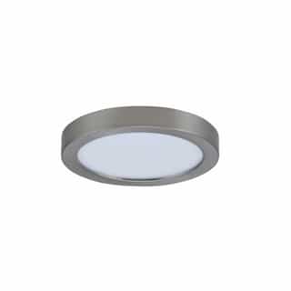 12W LED Fan Light Kit w/ Acrylic Lens, RC, 120V, 3000K, Brushed Nickel