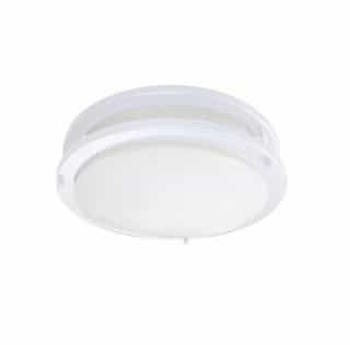 Royal Pacific 12-in 16W LED Ceiling Mount Fixture, 1394 lm, 120V, 3000K, White
