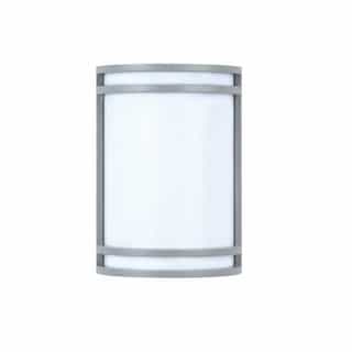 10-in 15W LED Wall Sconce, 800 lm, 120V, 3000K, Brushed Nickel