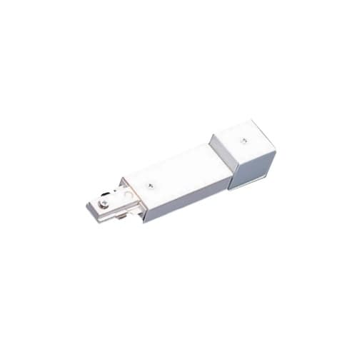 Royal Pacific Connector for Track Lighting Track, Conduit, White