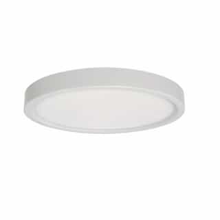 Royal Pacific 7-in 15W LED Ultra Slim Disk Light, 1227 lm, 120V, Selectable CCT, WHT