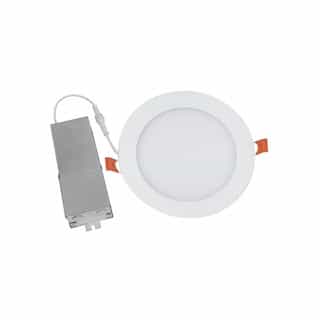 Royal Pacific 6-in 14W LED Ultra Thin Downlight, 884 lm, 120V, 3000K, White