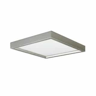 Royal Pacific 7-in 15W LED Surface Mount, Square, 907 lm, 120V, 3000K, Nickel