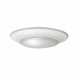 Royal Pacific 6-in 15W LED Low Profile Disk Light, High Output, 120V, 3000K, White