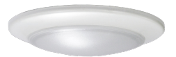 Royal Pacific 4-in 12W LED Low Profile Retrofit Disk Light, 654 lm, 120V, 3000K, White