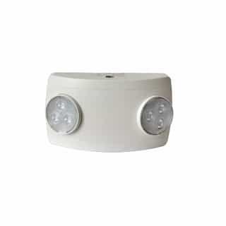 1W LED Emergency Light, Wide, 235 lm, 120V-277V