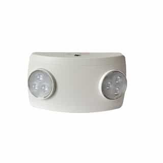 1.5W LED Emergency Light, Wide, Remote Capable, 300 lm, 120V-277V
